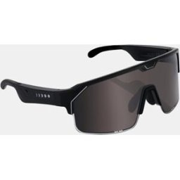 CHAMELO Gafas de Sol Unisex Music Shield Slider HVL Smoke Matte Black . Negro mate