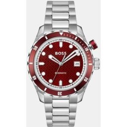 Boss Reloj de hombre matic 1514179 Automático Híbrido de acero. Plata