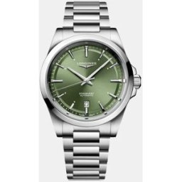 Longines Reloj de hombre Conquest L38304026 automático de acero. Verde