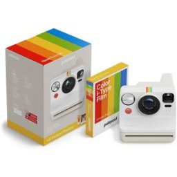 Polaroid Cámara instantánea Now G3 + Film. Blanco