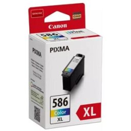Canon Cartucho de tinta original de alto rendimiento CL-586XL Color (6226C001).