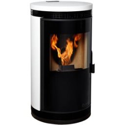 Ecoforest Estufa pellet Lyon Blanca 7,5Kw. Blanco