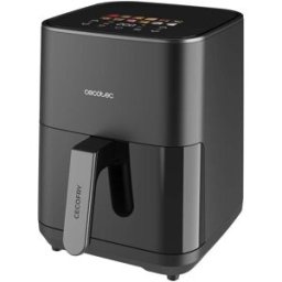 Cecotec Freidora de aire Cecofry&Grill Duoheat 4000 capacidad 4L. Negro