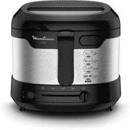 Moulinex Freidora Eléctrica Uno AF215D 1,8L para 4 personas. Gris