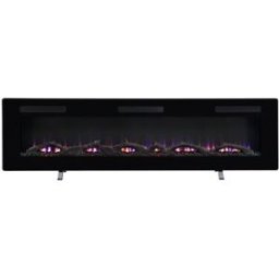 Dimplex Chimenea Eléctrica Sierra 72. Negro