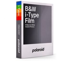 Polaroid Originals Película instantánea Polaroid i-Type Blanco y Negro, 8 hojas.