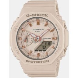 Casio Reloj de mujer G-Shock 2100 Series GMA-S2100-4AER de resina beige. Beige