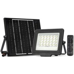 GARZA Proyector LED Exterior Abora con Sensor 350 lm 4000K. Negro
