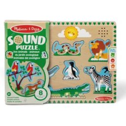 Melissa & Doug Melissa & Doug - Puzzle con sonido Animales del zoo Melissa & Doug.