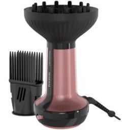 Taurus Secador de pelo Difusor Curly 800 Ionic. Negro / Rosa