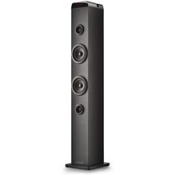 NGS Torre de sonido SKYCHARM PRO 80W función broadcasting compatible con Tec.Bluetooth. Negro