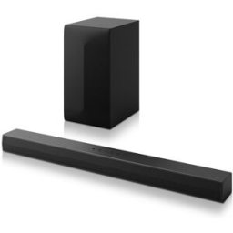 LG Barra de sonido S60T AI Sound Pro, 3.1, 340W, Dolby Digital y DTS Digital Surround, Subwoofer inalámbrico. Negro