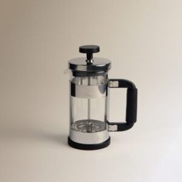 El Corte Inglés Cafetera de émbolo de acero inoxidable. (350 ml) Acero