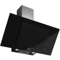 Teka Campana decorativa aspiración perimetral y función FreshAir - DVT PRO 98780. Cristal blanco