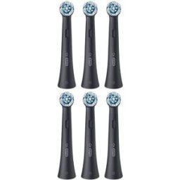 Braun Pack 6 cabezales de recambio cepillo de dientes eléctrico Oral-B Series iO Ultimate Clean. Negro