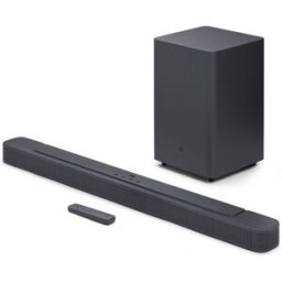 JBL Barra de sonido Bar 2.1 Deep Bass (MK2) con Subwoofer inalámbrico. Negro