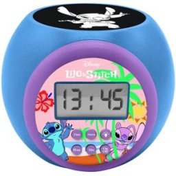 Lexibook Reloj alarma Disney Stitch .