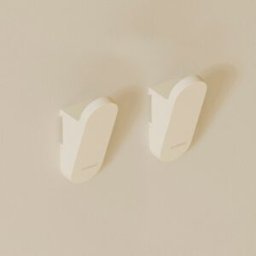 Cosmic Colgador Alife . (3,3 x 9 x 6,4 cm) Blanco Perla