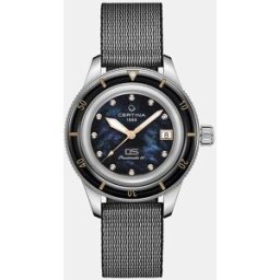 Certina Reloj de mujer Automático DS PH200M Lady C0362071812600 Tide textil gris. Azul