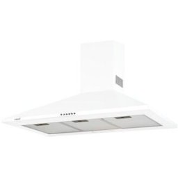 Cata Campana decorativa 3 niveles de extracción - OMEGA 900 WH-M. Blanco