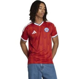 Adidas Camiseta de hombre 1ª equipación Chile Mundial 2026 . (S) Rojo