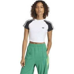 Adidas Camiseta de mujer Adicolor Originals. (M) Blanco