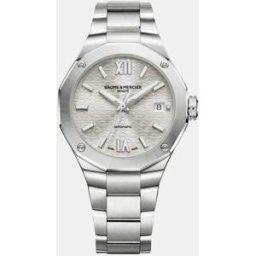 Baume & Mercier Baume & Mercier - Reloj de mujer Riviera M0A10615 automático de acero. Plata