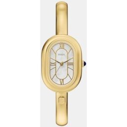 Fossil Reloj de mujer sloan de acero. Dorado