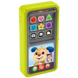 Fisher-Price Teléfono de juguete con sonidos Desliza y aprende .