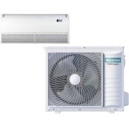 Hisense Aire acondicionado suelo-techo Inverter con 8170 frig-h y 9460 kcal-h - AUV105UR4RC8-AUW105U4RK7. Blanco