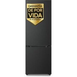 LG Frigorífico Combi DoorCooling+, Serie 700 - GBBW726CEV. Acero negro grafito