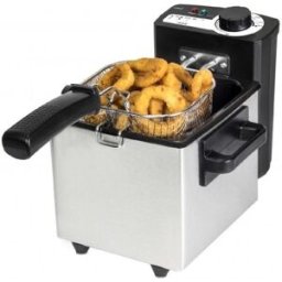 Cecotec Freidora CleanFry 1,5 L. Gris