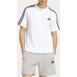 Adidas Camiseta de hombre Essentials . (XL) Blanco