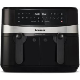 Taurus Freidora de aire doble Air Fry Digital Duo. Negro