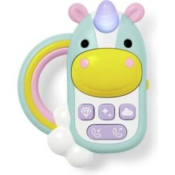 Skip Hop Teléfono bebe Unicornio de sonidos. Morado