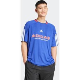 Adidas Camiseta de hombre House of Tiro Nations Pack . (L) Azul