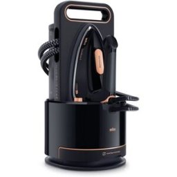 Braun Centro de planchado CareStyle 9 IS9090BK con golpe de vapor 750 g-min. Negro