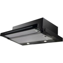 Franke Campana telescópica FSM 601 BK-GL negro cristal. Negro