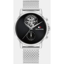 Tommy Hilfiger Reloj de hombre Stewart 1710749 de acero. Negro