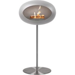 LE FEU Chimenea de bioetanol STEEL 800241. Verde / Beige