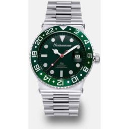 Neckmarine Reloj de hombre aquamatic automático de acero inoxidable. (L) Verde