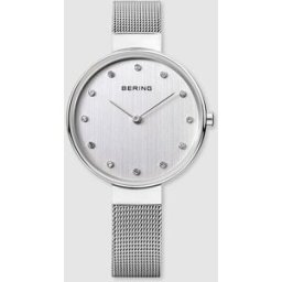 Bering Reloj de mujer 12034-000 Classic de acero plateado. Plata