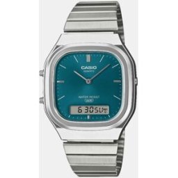 Casio Reloj Vintage Collection AQ-240E-3AEF de acero azul. Azul
