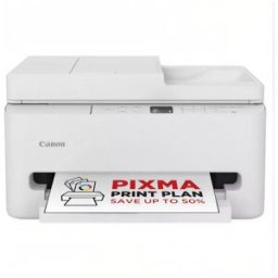 Canon Impresora Multifunción 3 en 1 PIXMA TS7550i de alta velocidad, ADF de 35 hojas y WiFi. Compatible con PIXMA Print Plan. Blanco