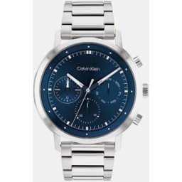 Calvin Reloj de hombre Gauge 25200063 multifunción de acero. Plata