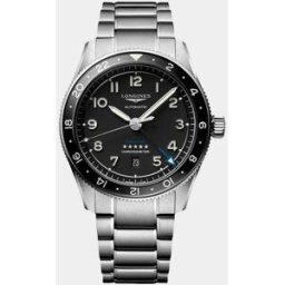 Longines Reloj de hombre Spirit L3.812.4.53.6 automático de acero. Negro