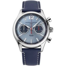 Frederique Constant Reloj de hombre classics fc-397hlbn5b6 automático vintage rally healey chronograph automático esfera azul caja de acero. Azul