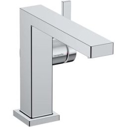 Hansgrohe Grifo monomando lateral para lavabo con vaciador automático y apertura en frio Tecturis E Fine 110 . Cromo
