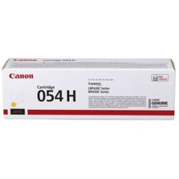 Canon Cartucho de tóner 054H amarillo de alta capacidad.