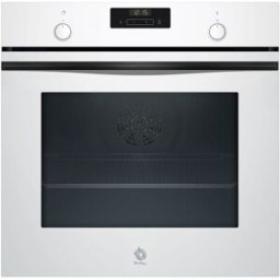 Balay Horno , 60 cm, Freidora de aire, Serie Cristal, Blanco - 3HB5159B4. Blanco